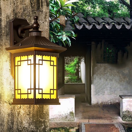 Yard Outdoor Wall Light Garden Wall Lamp Hallway Wall Lighting Home Wall Lights - Picture 8 of 8