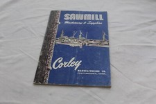 Sawmill Machinery & Supplies Corley Manufacturing Co.  Chattanooga Catalog 1950