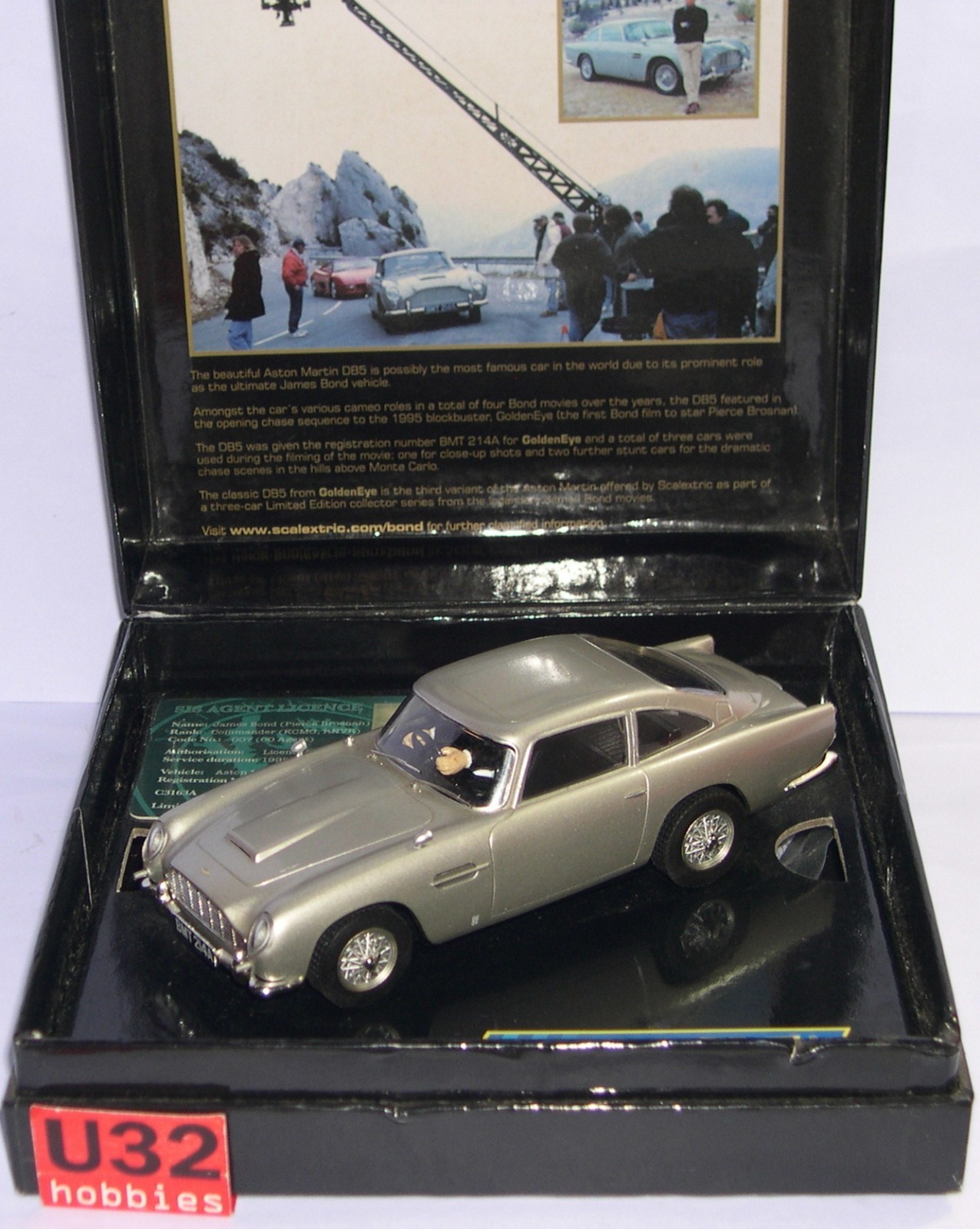 Bestellung H3163a Aston Martin Db5 James Bond Goldeneye 007 Scalextric UK MB Bestellung H3163a Aston Martin Db5 James Bond Goldeneye 007 Scalextric UK MB