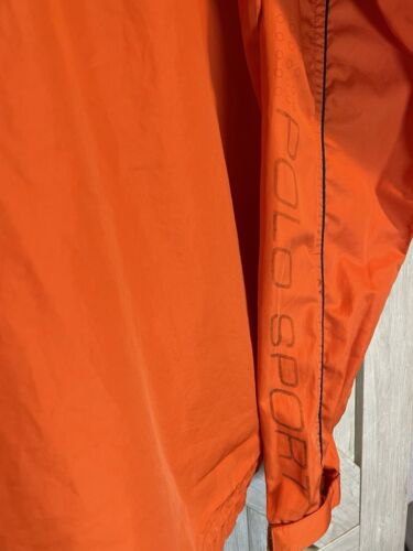 Ralph Lauren Polo Sport orange Windbreaker 100% Polyester leicht Gr. M - Bild 3 von 13