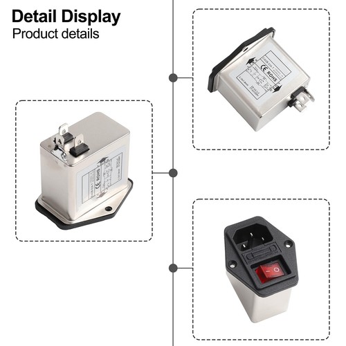 230V für EMI Kommunikation Netzfilter für Audiogeräte Anti Interferenz - Bild 21 von 37