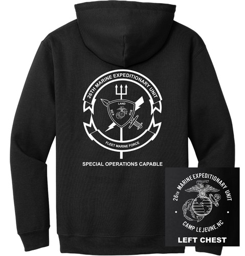 USMC - 26th Marine Expeditionary Unit Hoodie - Picture 4 of 9