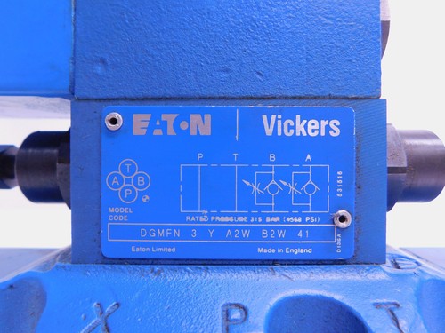 Eaton Vickers Hydraulic Solenoid Directional Control Valve DG4V, DG5V, DGMFN - Picture 4 of 5