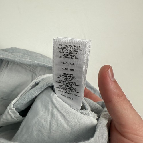 Pantalones Cortos Vineyard Vines Para Hombre 38 Azul Claro Rompedor Cortos Elásticos Algodón 9" Entrepierna - Imagen 3 de 7