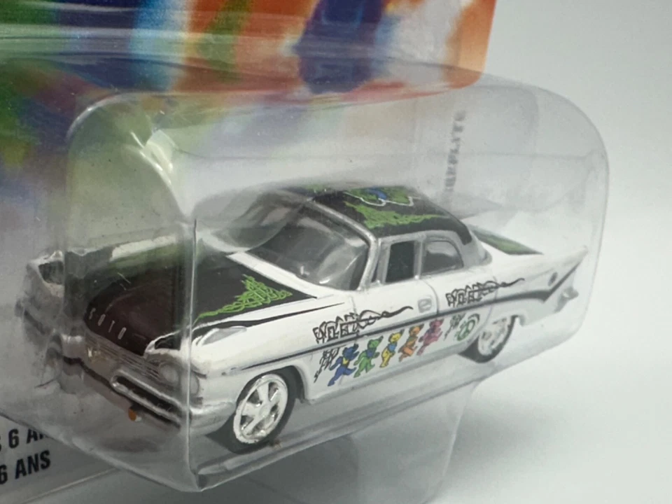 Johnny Lightning Grateful Dead 1959 Desoto Fireflite, Black & White, 1:64, NIB - Image 3 of 4