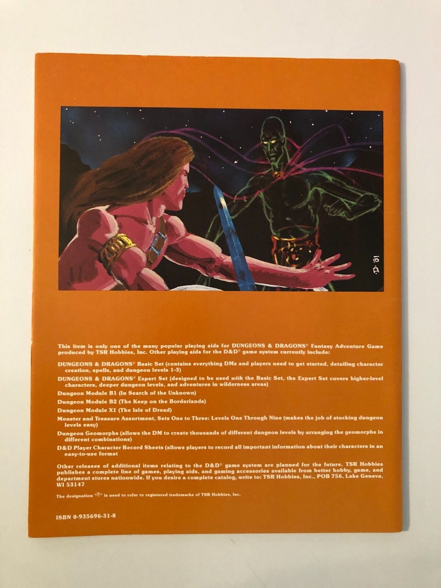 TSR Orange B3 Palace of the Silver Princess by Jean Wells