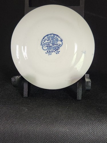 Vintage Enoch Westwood Teetasse & Untertasse Set. This Is The Mini Pheasant Blue Set - Bild 14 von 15