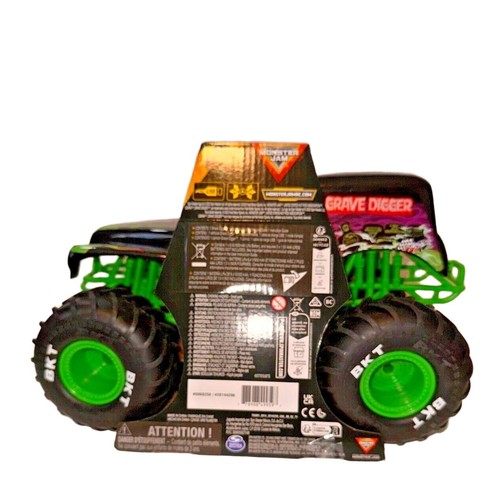 Monster Jam Truck Remote Control 1:15 Scale Black Green RC Grave Digger NEW! - Picture 7 of 13