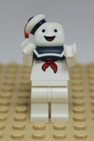 Stay Puft Bibendum Chamallow LEGO minifigure [dim018] Dimensions 71233 Fun Pack