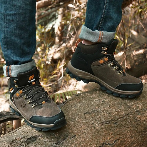 Warm Hiking Shoes Ankle Boots Tactical Combat Military Boots Snow Sneakers - Picture 10 of 25