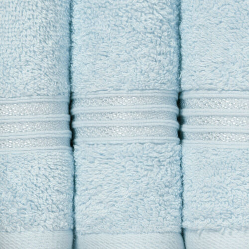 600 GSM Egyptian Cotton Towel Set of 6 - Soft Luxurious Face, Hand & Bath Towels - Picture 59 of 86