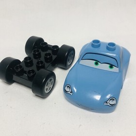Lego Duplo Disney Cars 5815 Flo's Cafe Sally Carrera Blue Car Figure Toy
