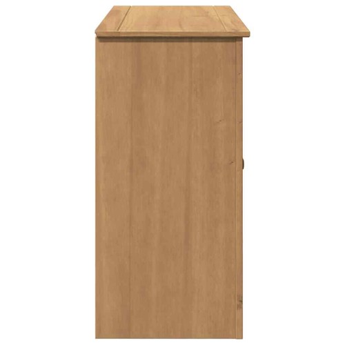 Sideboard with Drawers Panama 112x40x80 cm Solid Wood Pine vidaXL - Picture 6 of 10