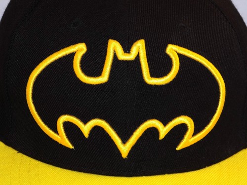 Vintage DC Comics Six Flags BATMAN OSFM Snapback Hat Cap NWOT - Bild 2 von 5
