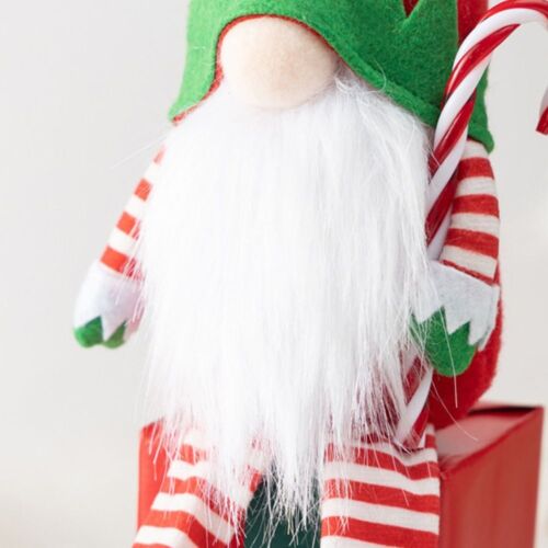 Divertidas muñecas gnomos elfos de Navidad Feliz Navidad decoración hogar decoración de Navidad - Imagen 3 de 9