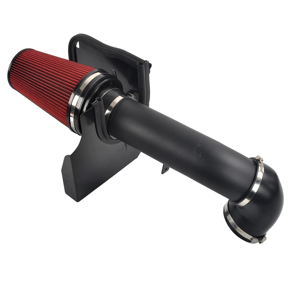 Kits de tubos de admisión de aire frío y tubo de escape para 99-06 GMC/Chevy 4.8/5.3 V8 4"" Foto 2 de 4