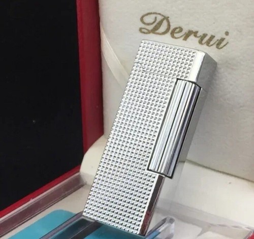 Retro Style Fashion Cigarette Ping Sound Butane Gas Lighter Without Box - Picture 17 of 20