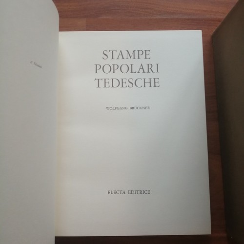 "STAMPE POPOLARI FRANCESI (Adhemar) e TEDESCHE (Bruckner)" 2 VOLUMI Electa 1968 - Imagen 3 de 3