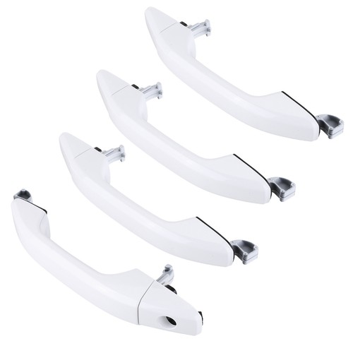 TIRADORES DE PUERTA OLÍMPICOS BLANCOS (JUEGO DE 4) PARA CHEVY SILVERADO GMC SIERRA 2014-2018 - Imagen 8 de 21