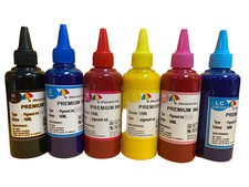 6x100ml refill Pigment ink for Epson 79 Stylus Photo 1400 Artisan 1430