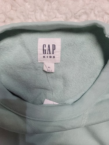 Gap Kids Boys Pull Over Long Sleeves Shirt Green XL Youth Cotton - Picture 2 of 3
