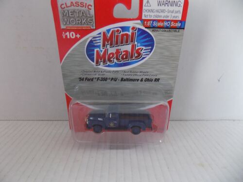 54 FORD PICKUP TRUCK FÜR; BALTIMORE & OHIO RR. HO VON MINI METAL NEU - Bild 2 von 5