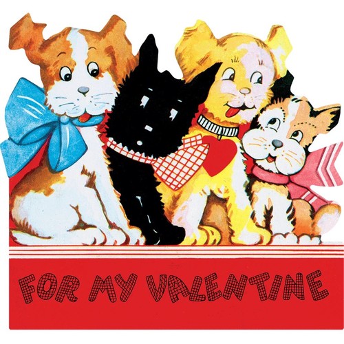 Laughing Elephant! Cool For School! Vintage style Valentines cards & envelopes! - Picture 11 of 17