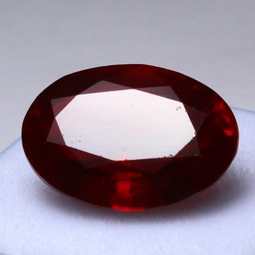 Natural 13.95 Ct Madagascar Deep Blood Red Ruby 17x12 mm Certified Stunning Gems - Picture 4 of 6