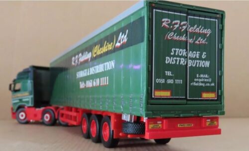 CARARAMA 1:50 VOLVO FH12 CURTAINSIDE TRUCK 'R. F. FIELDING (CHESHIRE) LTD - Picture 6 of 14