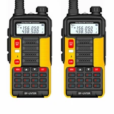 1/2X BAOFENG UV-10R FM DUAL BAND U/VHF 2-WAY RADIOS LONG RANGE HAM WALKIE TALKIE