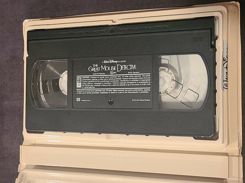 The Adventures of the Great Mouse Detective (VHS, 1999) - Picture 3 of 3