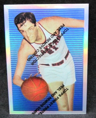 George Mikan 1996-97 Topps Finest 1948 Bowman Rookie REFRACTOR!Chicago C HOF
