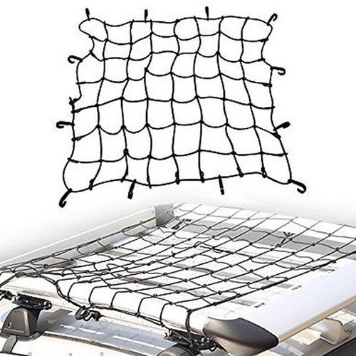 Van Roof Top Rack Luggage Carrier Cargo Cover Net Basket Elasticated Exterior - Picture 11 of 11