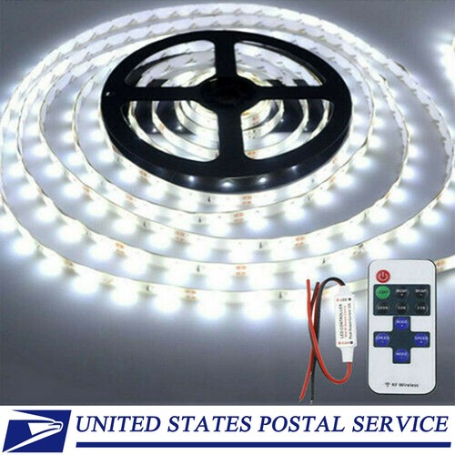 RGB/White/Red/Blue/Green LED Strip Lights 5M with Remote Control Room Party Bar - Picture 32 of 71