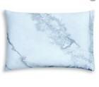 Oake Glacier 100% Pima Cotton Sateen Abstract Marble Pillow Sham  STANDARD  Blue