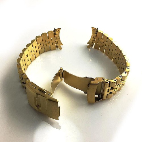 Stahl und Leder Ersatz Uhrenarmband passend für Citizen FB1362-59P H504-S089158 - Bild 4 von 7