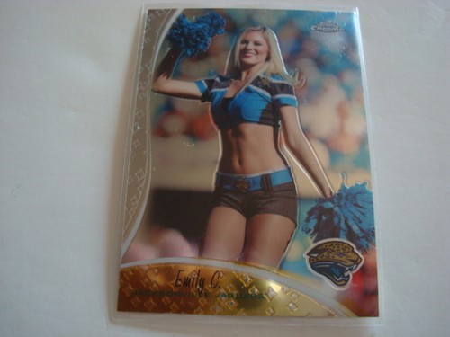 JACKSONVILLE JAGUARS CHEERLEADERS CARD(S) 2009 TOPPS CHROME NEW CHOOSE - Picture 15 of 24