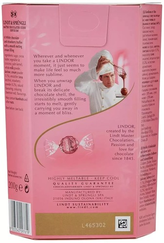 Lindt Lindor Chocolate Truffles Gift Box Selection 200g Christmas Festive Gift - Picture 4 of 8