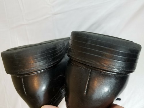 Nunn Bush Black Genuine Leather Upper Balance ManMade Comfort Gel Men's 10 1/2M - Picture 10 of 12