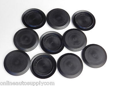 1-1//4 Inch Black Plastic FLUSH MOUNT HOLE PLUG 4 Sheet Metal Auto Body Panel
