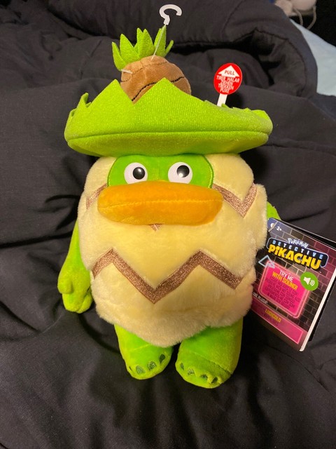 ludicolo plush detective pikachu