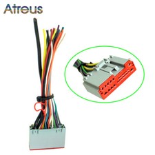 Adaptador de cableado estéreo para radio de automóvil Lincoln/Ford/HYUNDAI cableado arnés enchufe cable