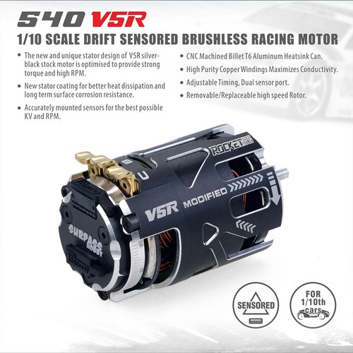 Surpasshobby Rocket 540 3.5T Sensored Brushless Motor for 1/10 1/12 1/14 RC Car - Picture 4 of 12