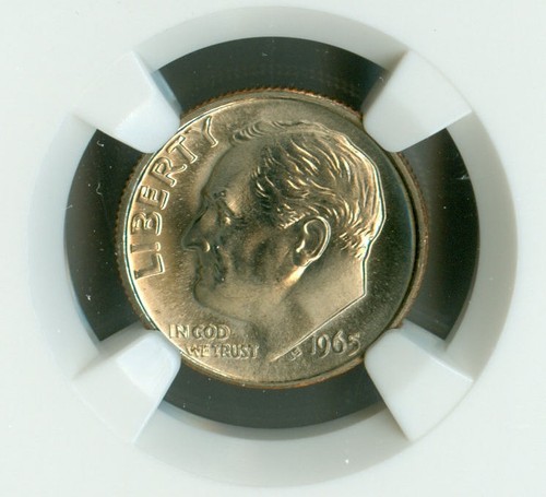 1965 NGC SMS MS68 Roosevelt Dime, Second Finest Registry, MAC PQ Spotless! - Picture 2 of 4