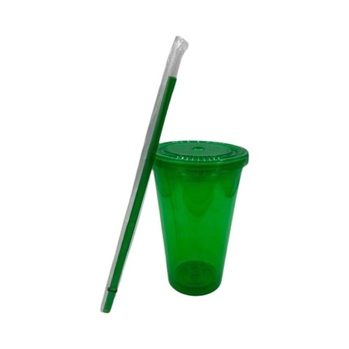NEW Insulated Double Wall Tumbler with Lid and Straw - Picture 12 of 15
