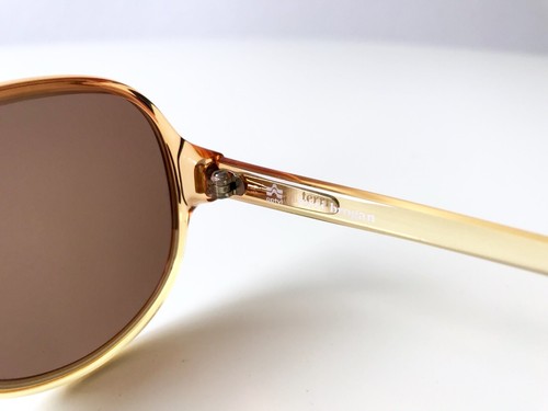Vintage Terry Brogan 8789 Yellow Rare Sunglasses Small Nos OptyL Austria - Picture 7 of 10