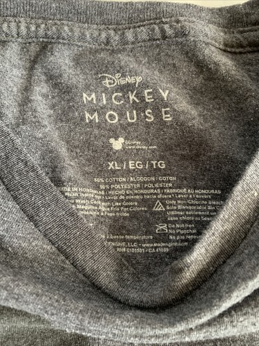 Mickey Mouse Angry Face TEE T SHIRT - Size Xtra Large - XL - Picture 5 of 7