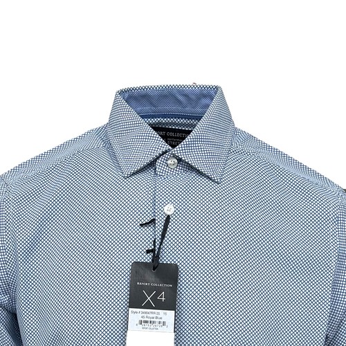 Herren Langarm 4-Wege Stretch schmale Passform Shirt lässig formell weniger Falten Komfort - Bild 25 von 40