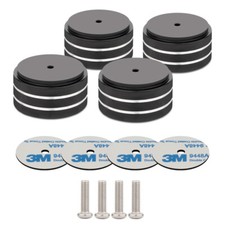 4pz Altoparlante Giradischi Lettore DVD CD HiFi Anti Vibrazioni Isolamento Pastiglie Piedi