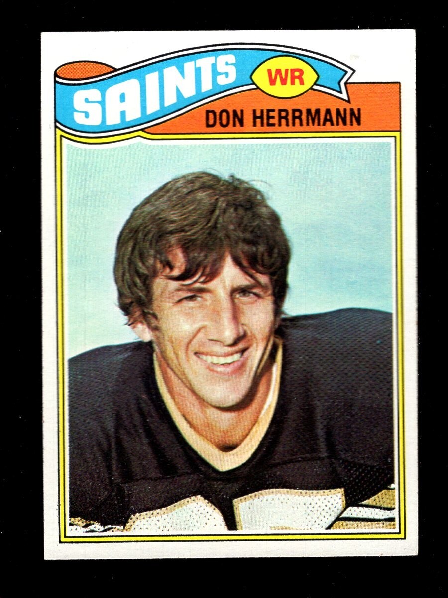 1977 TOPPS #426 DON HERRMANN SAINTS NM-MT